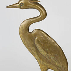 King Fisher Brass Doorstop