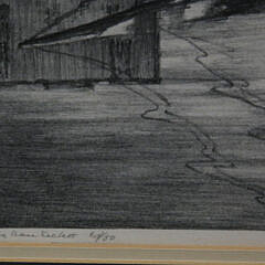 Ruth Haviland Sutton Ltd Edition Etching “Reflections, Nantucket”