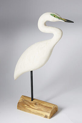 7-5034 Great White Egret Sculpture A_MG_6967