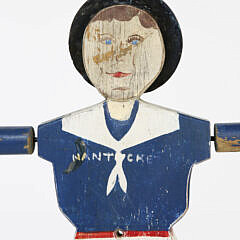 Nantucket Sailor Boy Whirligig