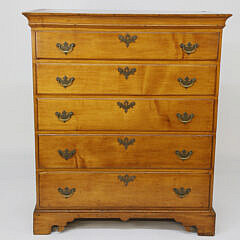 10-5050 Cherry Five Drawer Tall Chest A_MG_8477