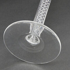 Steuben Engraved Crystal Toasting Glass