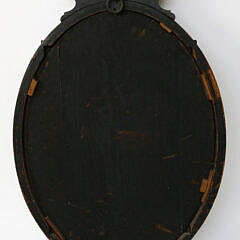 Eastlake Ebonized and Partial Gilt Girandole Mirror, late 19th Century