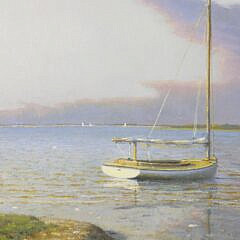 William P. Duffy Oil on Linen “Three in the Light”