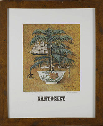 1307-54 Winklin Lithograph The Whaling Tree A_MG_9805