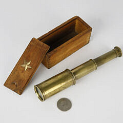 1731-54 Petite Brass Spyglass A_MG_7435