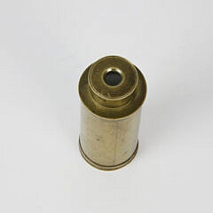 Petite 2-Draw Brass Spyglass in Fitted Box, 19th Century