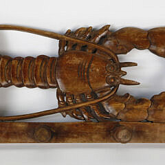 1746-54 Carved Wood Lobster Coat Rack A_MG_7480