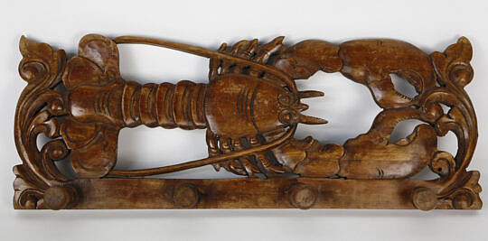 1746-54 Carved Wood Lobster Coat Rack A_MG_7480