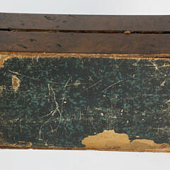 Burlwood Lap Desk with Multi-wood Line Inlay, 19th Century