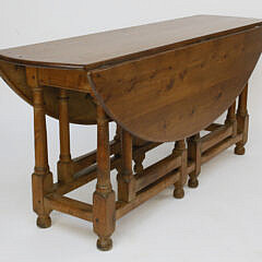 2-4949 Pine Drop Leaf Dining Table A_MG_9729