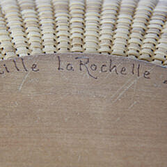 Lucille La Rochelle Round Nantucket Sewing Basket