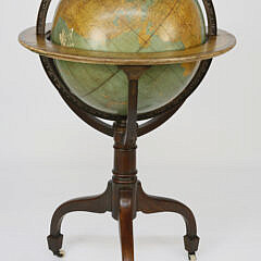 Rand McNally 18 in. Globe on Regency Style Stand, 20th Century