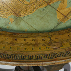 Rand McNally 18 in. Globe on Regency Style Stand, 20th Century