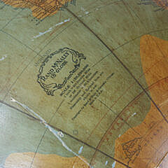 Rand McNally 18 in. Globe on Regency Style Stand, 20th Century