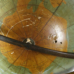 Rand McNally 18 in. Globe on Regency Style Stand, 20th Century