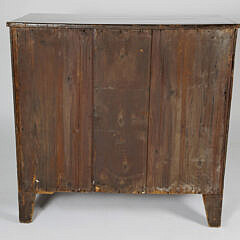 Federal Mahogany Graduated Four-Drawer Bachelor’s Chest , early 19th Century