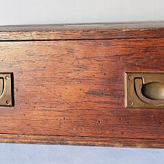 Antique Anglo Indian Table Top Campaign Document Box