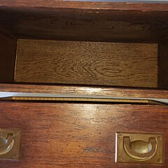 Antique Anglo Indian Table Top Campaign Document Box