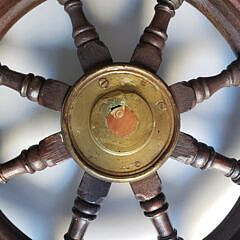 Brown Bros & Co LTD Ship’s Wheel Coffee Table, 19th Century