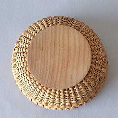 Petite Vintage Round Open Nantucket Basket