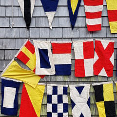 Set of Forty Decorative Nautical Signal Flags