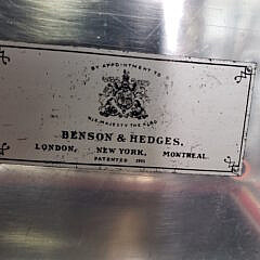 19th Century English Benson and Hedges Humidor