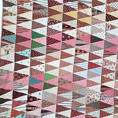 19th Century Patchwork Quilt Comprising 900 Pieces