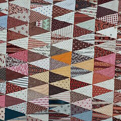 19th Century Patchwork Quilt Comprising 900 Pieces