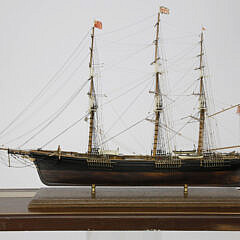 Cased Model of the 1852 Clipper Ship “Sovereign Of The Seas”, 20th Century