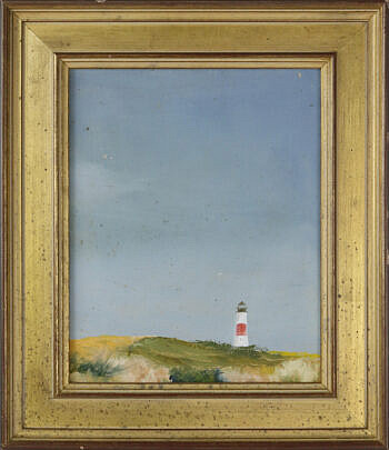 36-4905 Oil on Panel View of Sankaty Light A_MG_8262