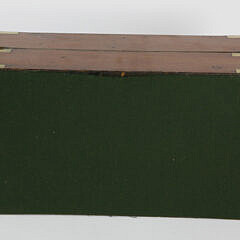 Brass Bound Mahogany Lap Desk, 19th Century
