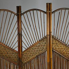 Bamboo Room Divider, 19th Century