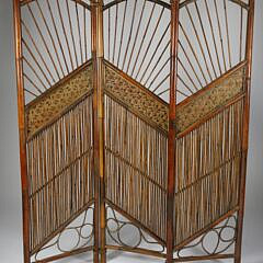 Bamboo Room Divider, 19th Century