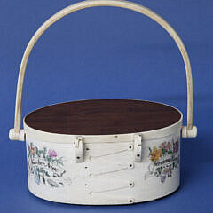 Mark Sutherland  and David Lazarus Scrimshawed Bone Ditty Box Purse