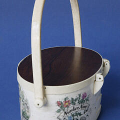 Mark Sutherland  and David Lazarus Scrimshawed Bone Ditty Box Purse