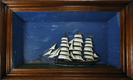 69-5035 American Clipper Ship Shadowbox A_MG_8338