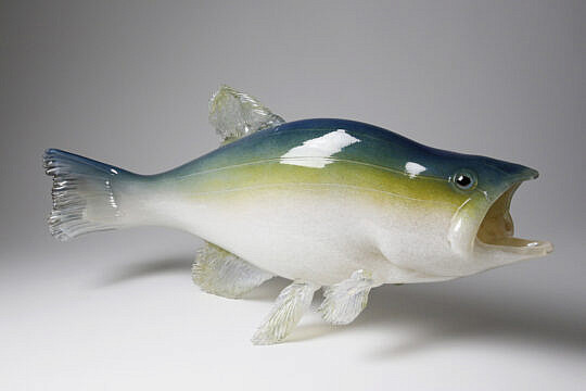 9-5045 Robert Dane Hand Blown Glass Fish A_MG_7232