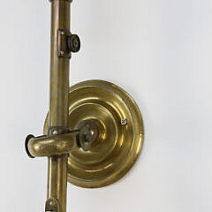 T.S. & J.D. Negus New York Brass Stick Barometer