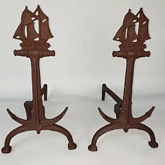 2610-955 Anchor Andirons A