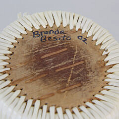 Collection of Eight American Southwest Quill Boxes, 20th Century