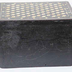 Indo-Portuguese Marquetry Inlaid Contador Box, 17th / 18th Century