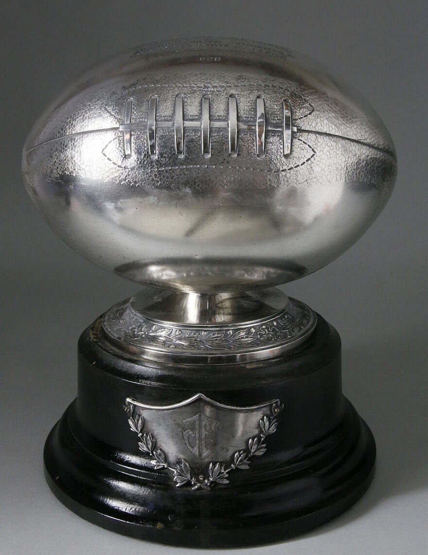 Silver Plated San Diego State College Football Trophy 1928 Silver