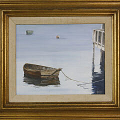 Roy Bailey Oil On Board “Study of a Dory”