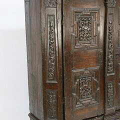 18th Century Continental Carved Cupboard