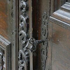 18th Century Continental Carved Cupboard