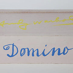 Andy Warhol Domino Set, circa 1995