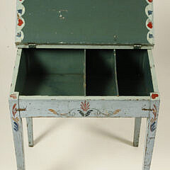 Peter Hunt Style Decorated Child’s School House Desk