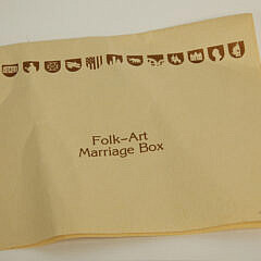 Reproduction Scandinavian Wedding Box