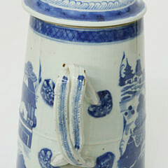 Canton Lighthouse Coffee Pot, 19th Century